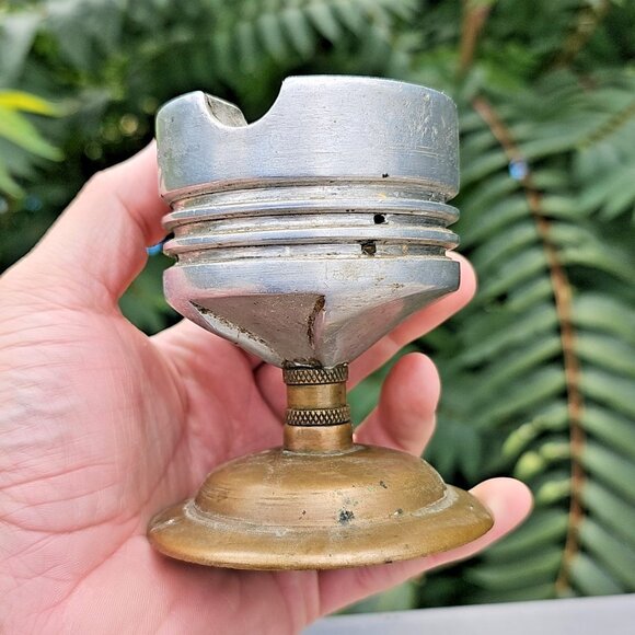 Piston Ashtray Automotive Gare Lid Rare Vintage Napa Motorcraft Fram Baldwin USA - Picture 4 of 10